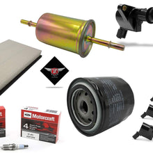 Tune Up Kit 1998-2011 Mercury Grand Marquis V8 Ignition Coil DG508 Spark Plug SP493