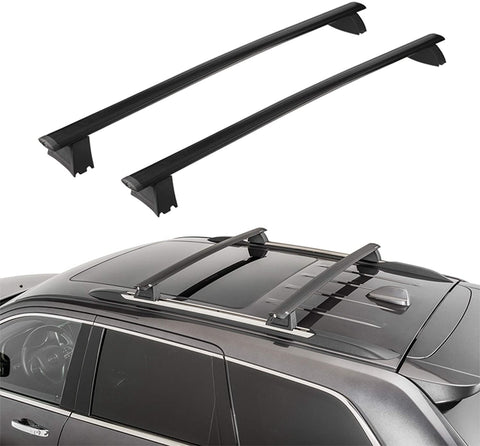 Rying Roof Rack Crossbar for Grand Cherokee 2011-2014 Fits Limited, Overland, Upland, TRAILHAWK, Summit Models