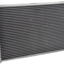 Primecooling 3 Row All Aluminum Radiator for Porsche 944 2.5 /2.7 /3.0L 4 Cylinders 1983-91 (Manual Transmission)