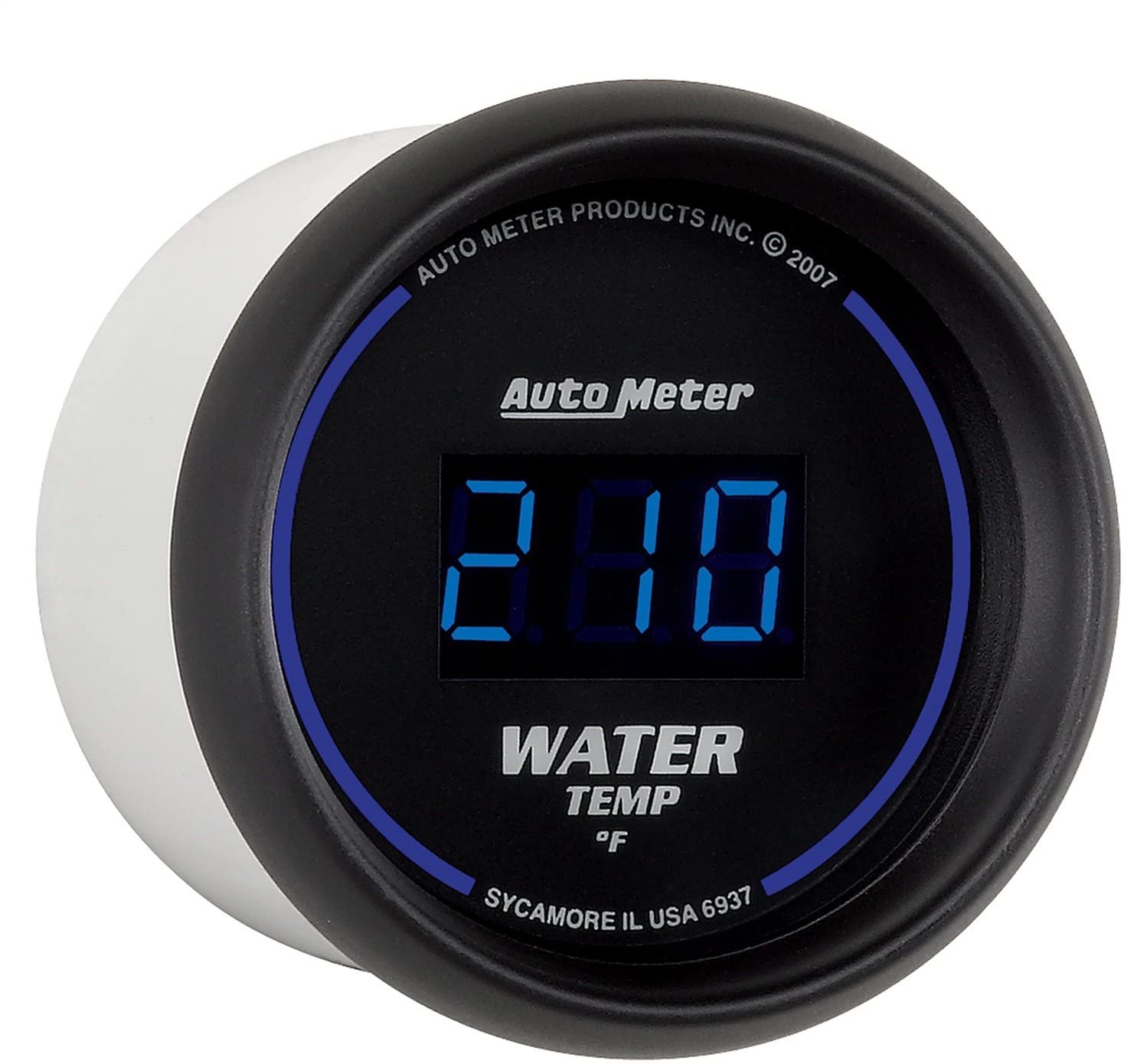 Auto Meter 6937 Cobalt Digital Water Temperature Gauge, 2 1/16