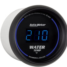 Auto Meter 6937 Cobalt Digital Water Temperature Gauge, 2 1/16"