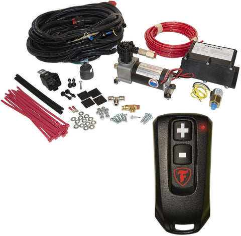Firestone Ride-Rite 2555 Air Rite Air Command Air Command Kit Incl. Key FOB Controller Electronic Control Unit Light Duty Air Compressor Air Rite Air Command Air Command Kit