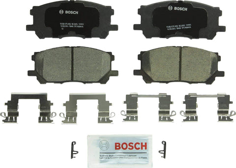 Bosch BC1005 QuietCast Premium Ceramic Disc Brake Pad Set For: Lexus RX330, RX350, RX400h; Toyota Highlander, Front