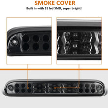 LED 3rd Brake Light Compatible with 1993-2011 Ford Ranger, 2001-2005 Ford Explorer, 1999-2016 F250 F350 F450 F550 Ford Super Duty, 1993-2010 Mazda B-Series High Mount Trailer Cargo Lamp Smoke DWBL1004