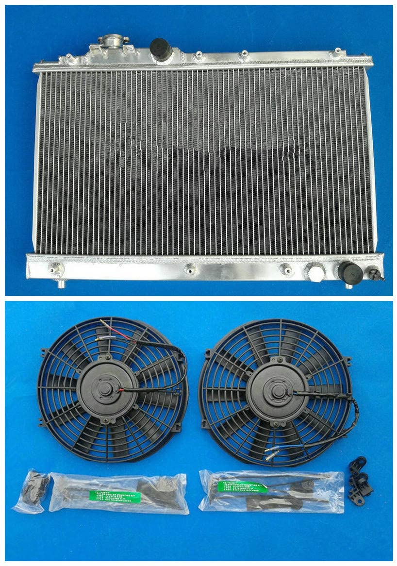 Aluminum Radiator +Fans 1994-1999 For Toyota Celica ST205 3S-GTE GT4 98 97 96 MT