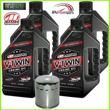 RPM Full Synthetic Engine Oil Change Kit for Harley Davidson V-Rod V-Twin 02-15