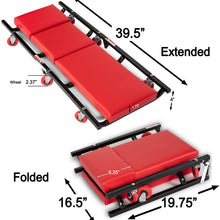 Mechanic Creeper Car Shop Creepers - Garage Automotive Accessories Best for Auto Floor Low Profile 40" Crawler Roller Mechanics Tools & Equipment Foldable Scooter Board Flat Mat Stool Chair Seat Cart