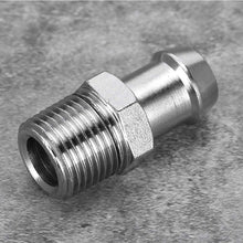 Terisass Intake Manifold Heater Hose Fitting 1/2 Inch NPT 5/8 Inch Barb Chrome Metal Fitting Intake Manifold Heater Hose Fit for Chevy GMC Oldsmobile Pontiac Cadillac for Buick Ford Mopar
