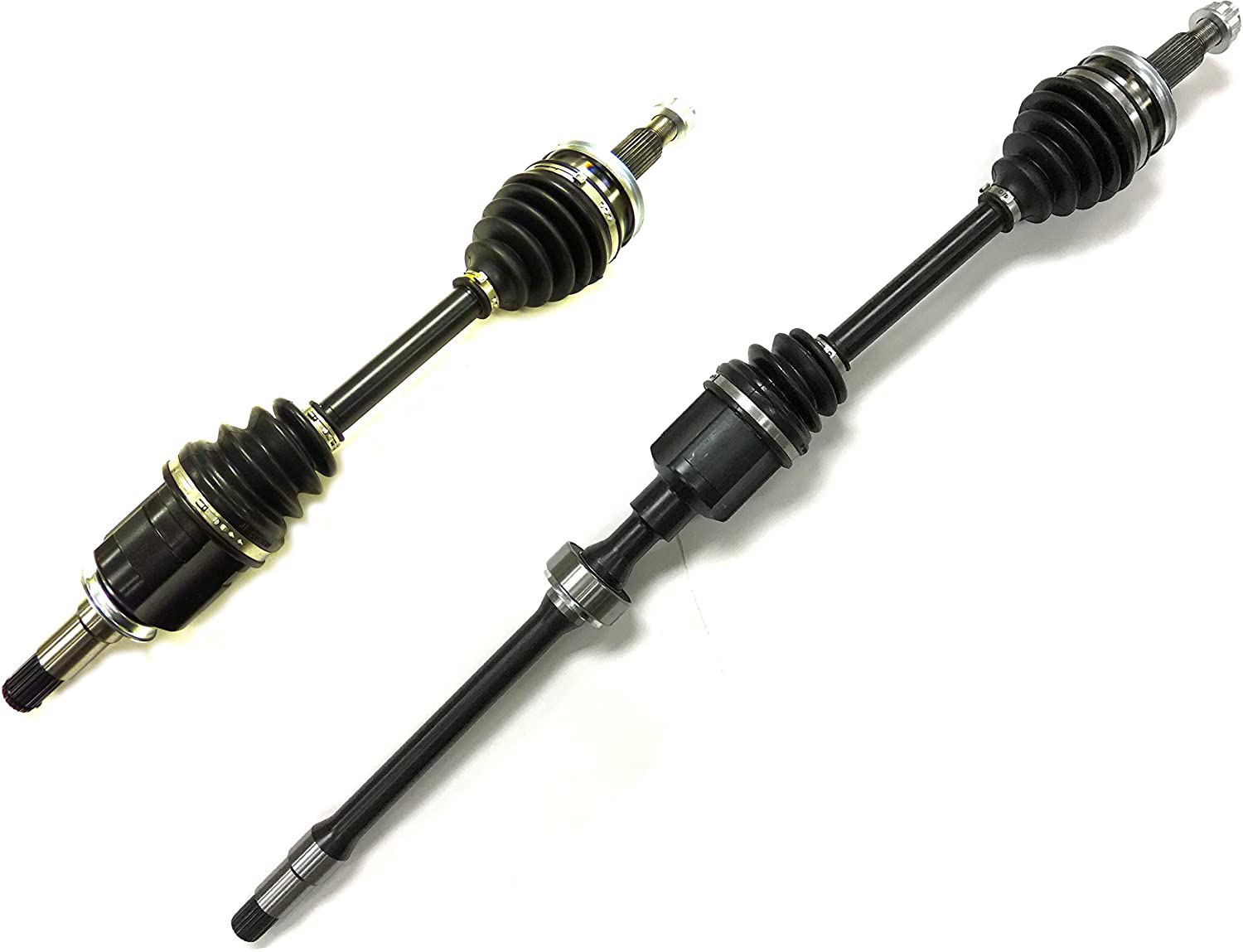 DTA TO27172718 Front Left Right Pair - 2 New CV Axles Compatible with AWD IS250 IS350 GS300 GS350 AWD Only