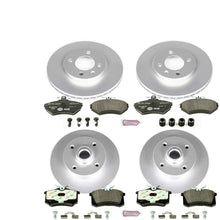 Power Stop ESK375 Front and Rear Euro-Stop Brake Kit