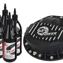 aFe Power 46-70042 Dodge Diesel Front Differential Cover (Machined; Pro Series)