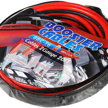 DNA Motoring BBC-T6 Heavy Duty 20Ft 2Gauge Booster Cable Power Jumper 600AMP