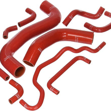 HPS 57-1516-RED Red Silicone Radiator + Heater Hose