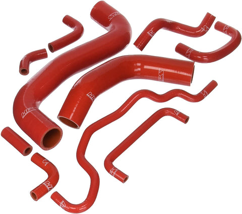 HPS 57-1516-RED Red Silicone Radiator + Heater Hose
