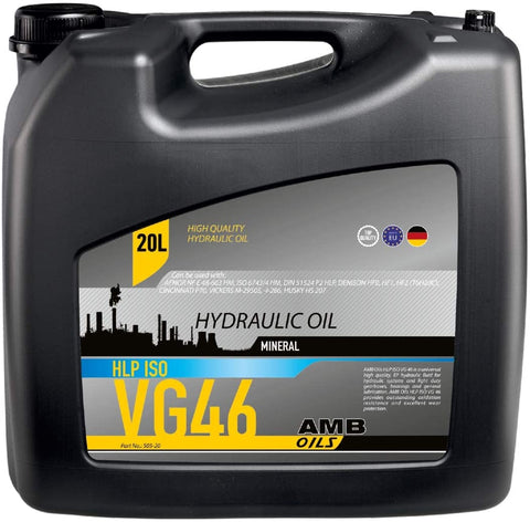 ATG Multi-Grade HLP Type ISO-VG 46 Hydraulic Oil 20L Canister, Made in EU, Certified