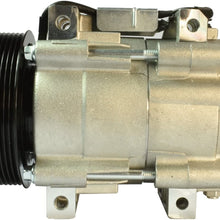 New Mando 10A1031 AC Compressor with Clutch Original Equipment (Pre-filled Oil)