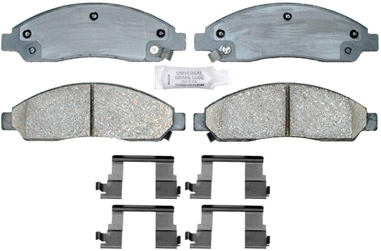 ACDelco 17D1039CH Professional Ceramic Front Disc Brake Pad Set