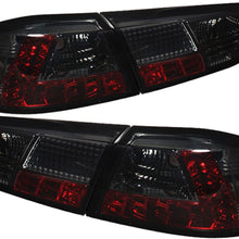 Spyder 5030375 Mitsubishi Lancer/Evolution X 08-14 (WillNot Fit SportBack) LED Tail Lights - Black