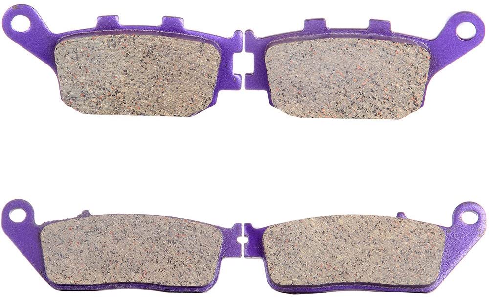 ECCPP FA174 Brake Pads Front and Rear Carbon Fiber Replacement Brake Pads Kits Fit for 1994 1995 1996 1997 1998 1999 2000 2001 2002 2003 2004 2005 2006 2007 2008 2009 2010 2011 2012 Honda