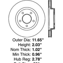 Stoptech 127.62068R Auto Part