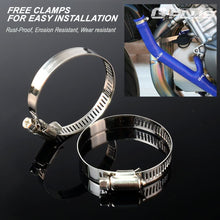 Silicone Intercooler Boost Hose Piping Kit Clamps For Audi S4 RS4 A6 B5 C5 2.7L Bi-Turbo 1997 1998 1999 2000 2001 Blue