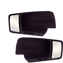 CIPA 11800 Custom Towing Mirror - Ford, Pair, black & silver, 18 inch