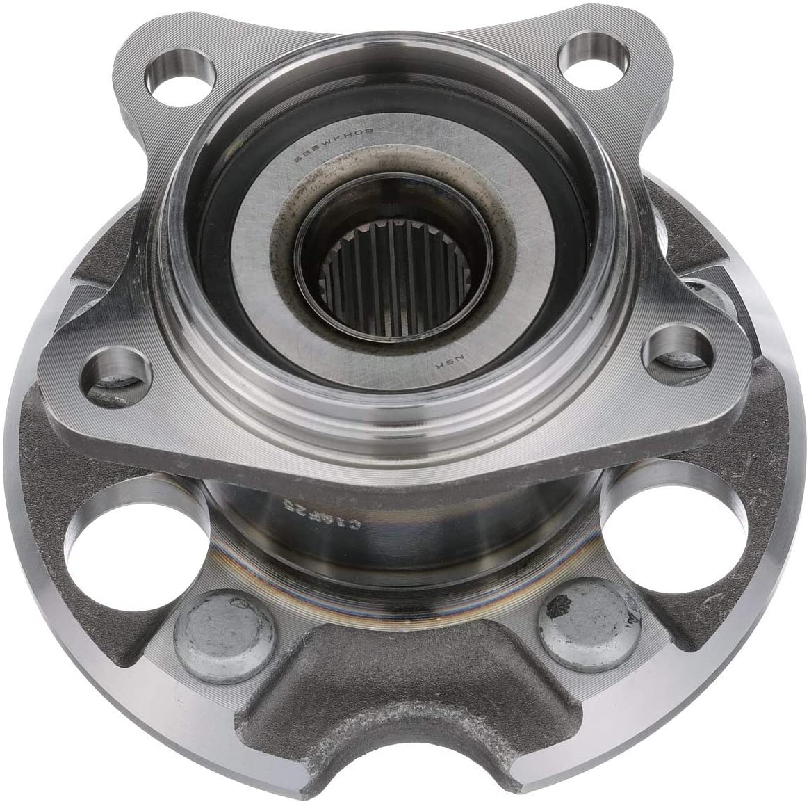 NSK 59BWKH09 Wheel Bearing and Hub Assembly, 1 Pack