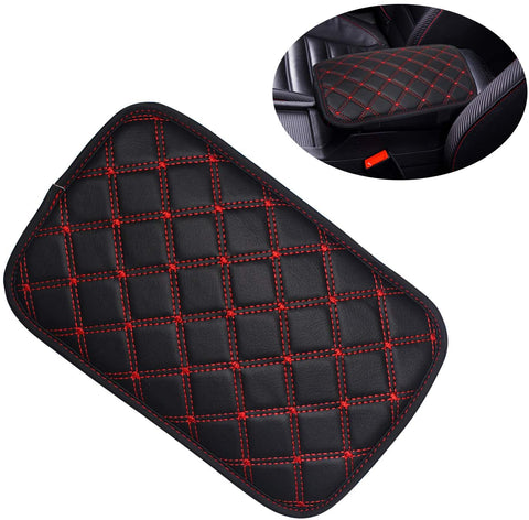 Monrand Center Console Armrest Pad, Universal Car Armrest Cover Fit for Most Vehicle, SUV, Truck Car Accessories (01)
