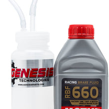 Genesis Technologies Brake Bleeding Kit with Magnet Mount Bleeder Bottle and Motul 847205 RBF 660