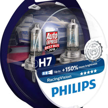 Philips RacingVision H7 Headlight Bulbs (Twin) 12972RVS2 Xtreme Vision Upgrade