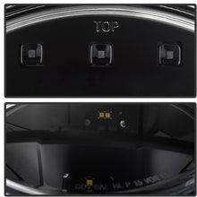 Spyder 5080950 Jeep Wrangler 07-18 LED Crystal Headlights - Black
