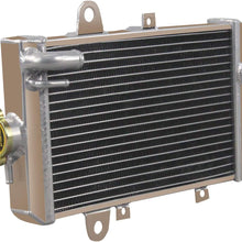 ALLOYWORKS Full Aluminum Radiator For Yamaha Raptor 700 YFM700R 2013-2018 2017 2016 2015
