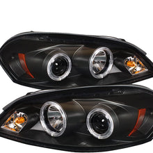 Spyder Auto 5031716 LED Halo Projector Headlights Black/Clear