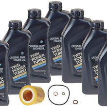Genuine 0W-30 7 Liter Oil Change Kit For BMW F80 M3 F82 F83 M4 15-16