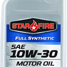 Star Fire Premium Lubricants 10W30 Full Synthetic Motor Oil 12/1QT