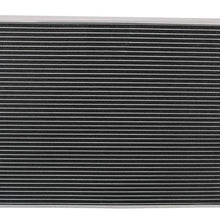 CoolingSky 2 Row Aluminum Radiator for 2005-2013 Chevy Corvette C6 6.0 6.2 7.0 V8