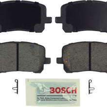 Bosch BE923 Blue Disc Brake Pad Set for Pontiac: 2003-08 Vibe; Toyota: 2003-08 Corolla, 2003-08 Matrix - FRONT