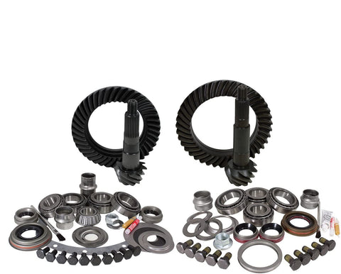 USA Standard Gear & Install Kit Package for Jeep Tj with D30 Front & Model 35 Rear, 4.88 Ratio.
