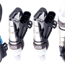 ECCPP Oxygen Sensors Upstream+Downstream O2 Sensors Fits 234-4018 234-4012 for 1996-1998 Chevrolet/Chevy/GMC C/K1500 4PCS