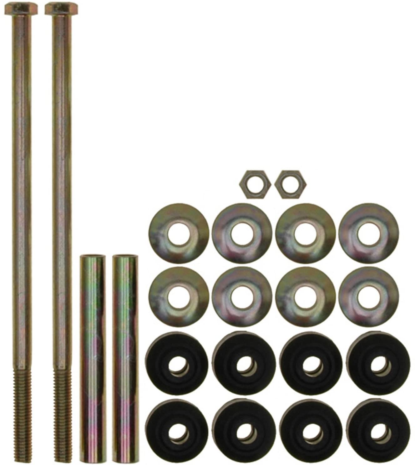 ACDelco 46G20642A Advantage Front Suspension Stabilizer Bar Link Kit with Hardware