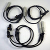 New Set 4Pcs ABS Wheel Speed Sensor Front Rear 34521182159 For BMW 528i 540i 1997-1998