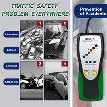 Brake Fluid Tester - SHGROUP Oil Inspection Goose Neck Detector Sound and Light Double Alarm Oil Moisture Water Inspection for Vehicle DOT3 DOT4 DOT5 Brake Fluid Detector