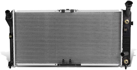 DNA Motoring OEM-RA-1518 1518 OE Style Bolt-On Aluminum Core Radiator Replacement
