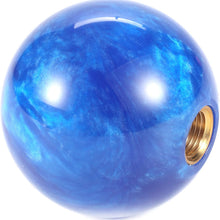 Bashineng Transmission Shifter Head Ball Shape Gear Stick Shift Knob Fit Most Manual Automatic Car (Blue)