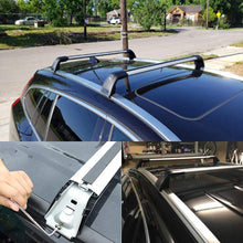 Hydraker 2Pcs Roof Rack Cross Bars Fit for 2013-2019 Audi Q5-Silver