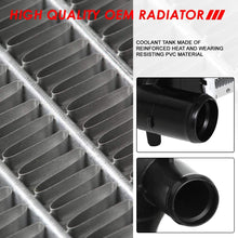 Replacement for Ford Edge/Lincoln MKX 1-1/2 inches Inlet OE Style Aluminum Direct Replacement Racing Radiator
