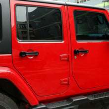 Bestong 5 Pcs Chrome ABS 4 Door Handle Cover Kit and Tailgate Handle Cover For 07-17 Jeep Wrangler JK / 08-12 Jeep Liberty / 07-11 Dodge Nitro (black)