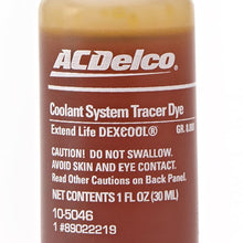 ACDelco 10-5046 Dex-Cool Leak Detection Tracer Dye - 1 oz (pack of 6)