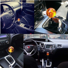 Universal 7 Stars Dragon Ball Z Gear Shift Knob 4 5 6 Speed Dragon Ball Z Gear Shift Knob Round Fit for Toyota Honda Infiniti Lexus Mazda Mitsubishi Mustang Nissan Scion Subaru Acura Jetta