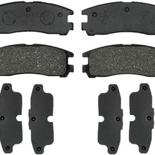ACDelco 17D383 Professional Organic Rear Disc Brake Pad Set